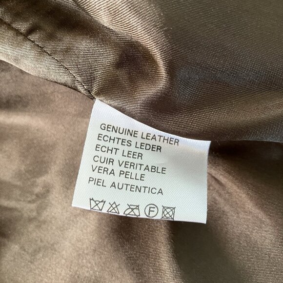 Vintage Dino'z Suede Patchwork Jacket Womens Leather 80s 90s Art to Wear - Picture 10 of 10